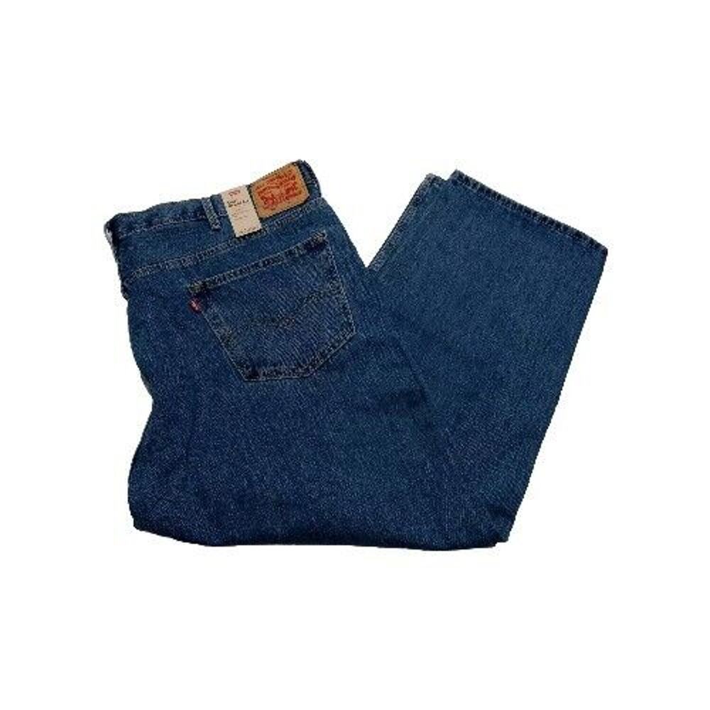 Levi's 550 Relaxed Jeans Men’s Size 50x28 Big & Tall Blue Loose Tapered Leg